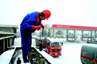 中石化山東石油積極應(yīng)對 霸王 寒潮